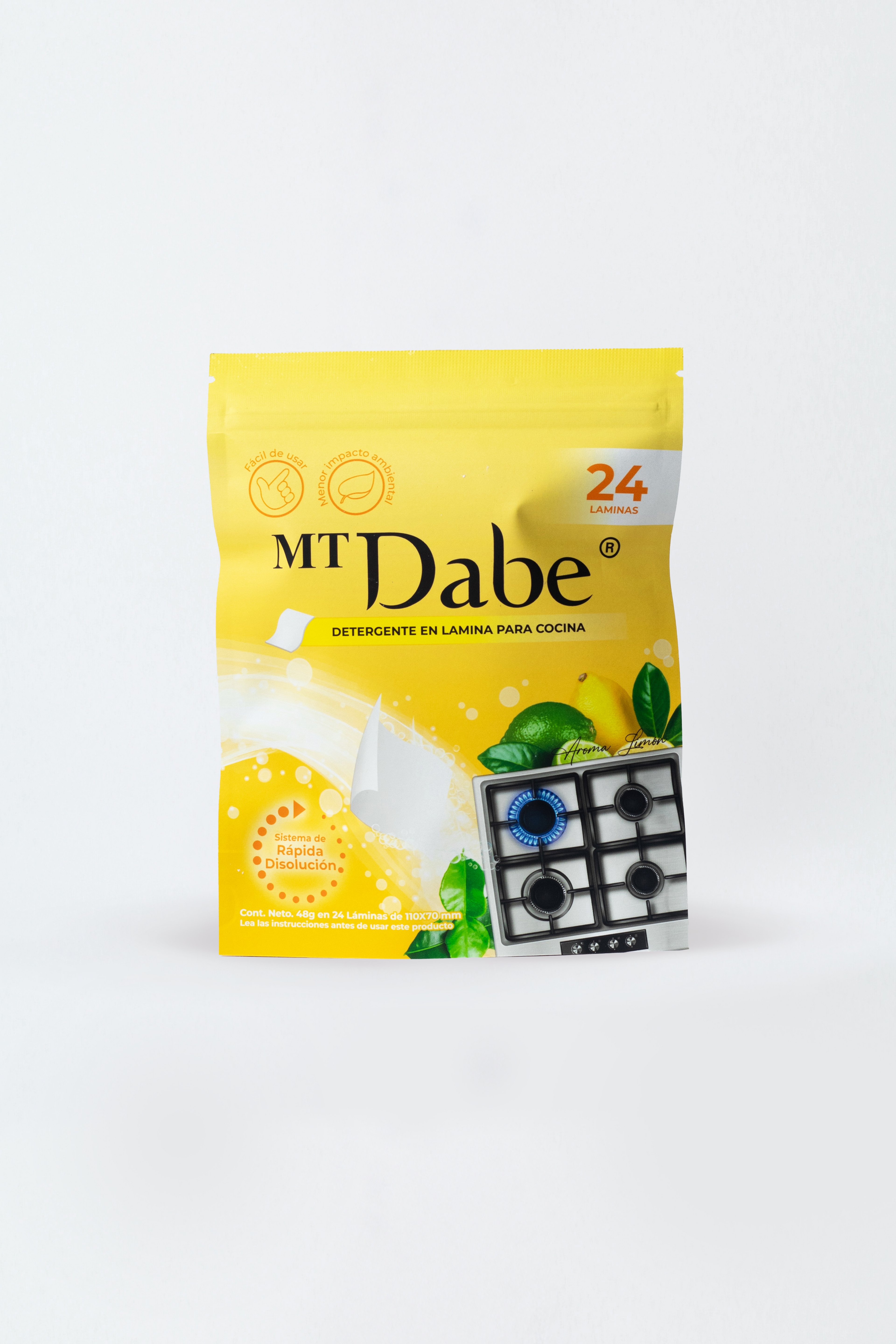 Detergente en Lámina para Cocina