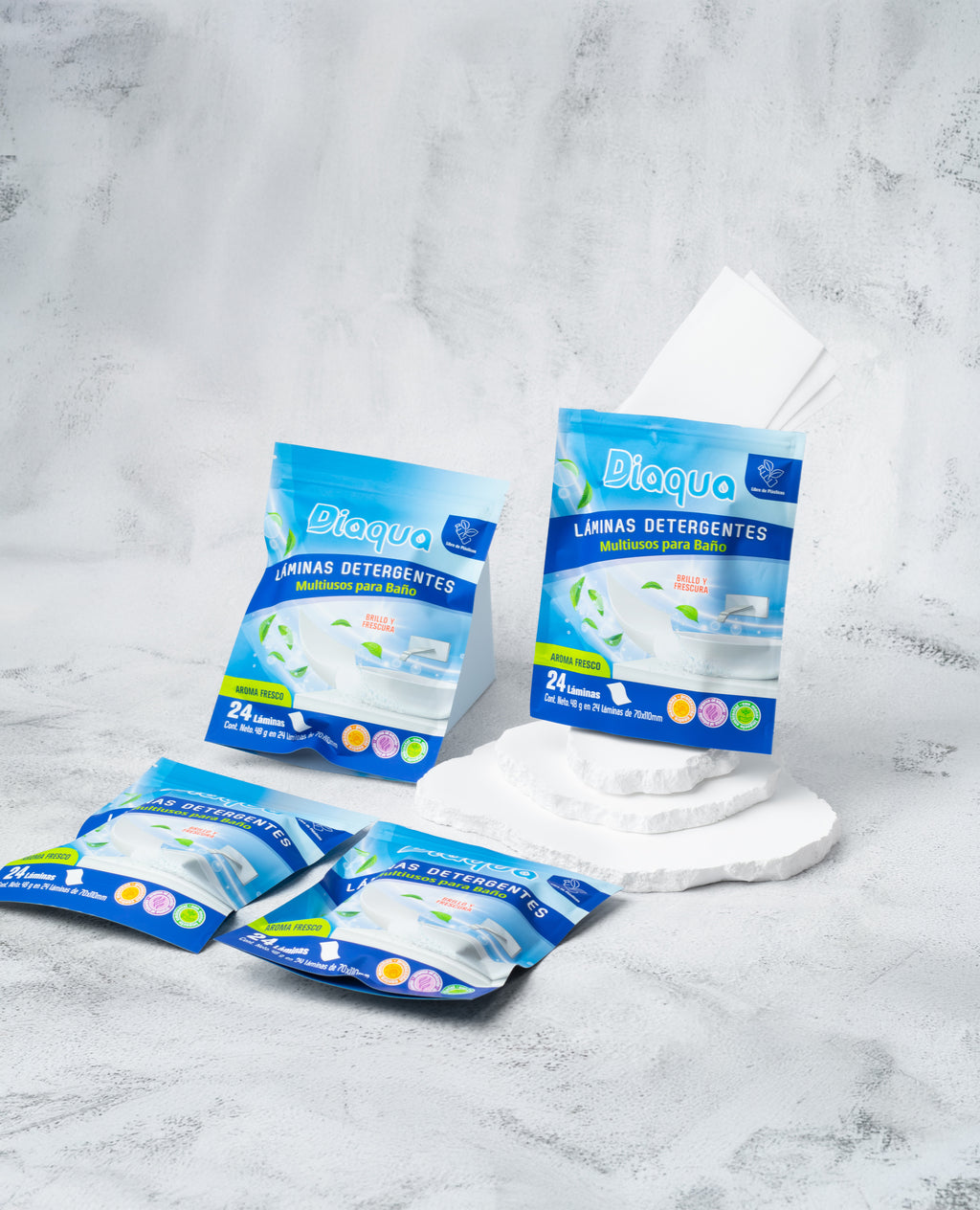 Detergente en Lámina Multiusos para Baño