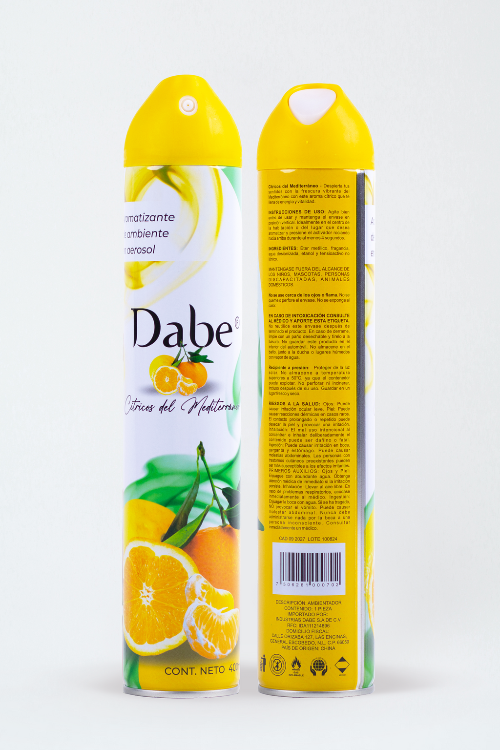Cítricos del mediterraneo 400ml