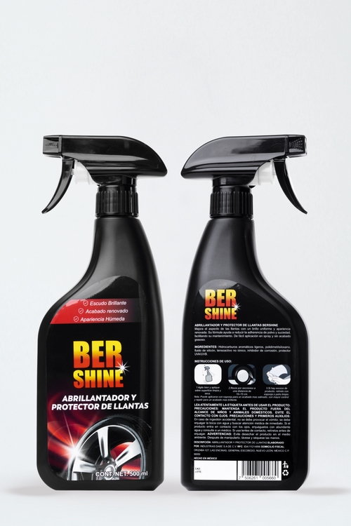 Abrillantador y Protector de Llantas 500ml