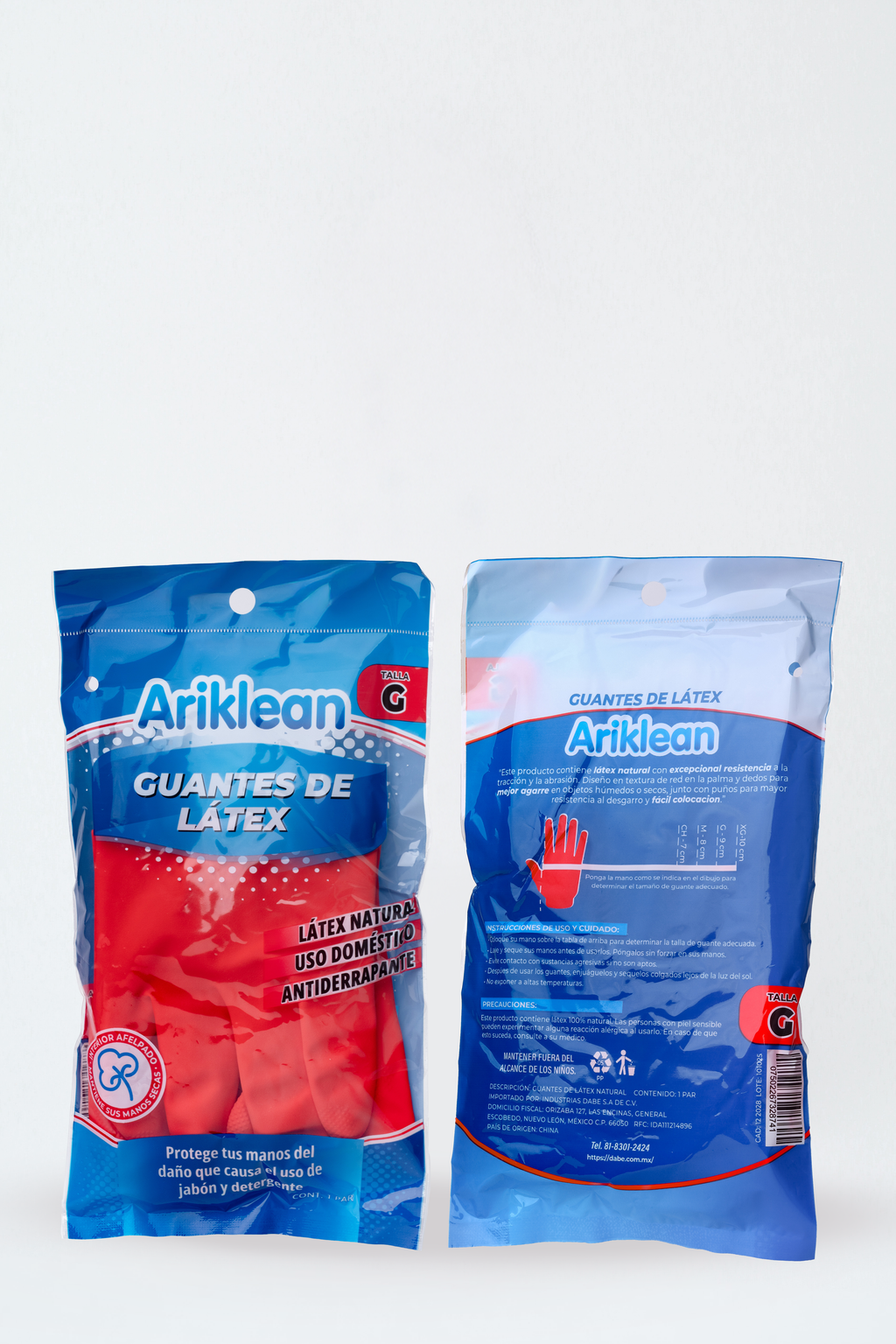 Guantes de Látex Rojo