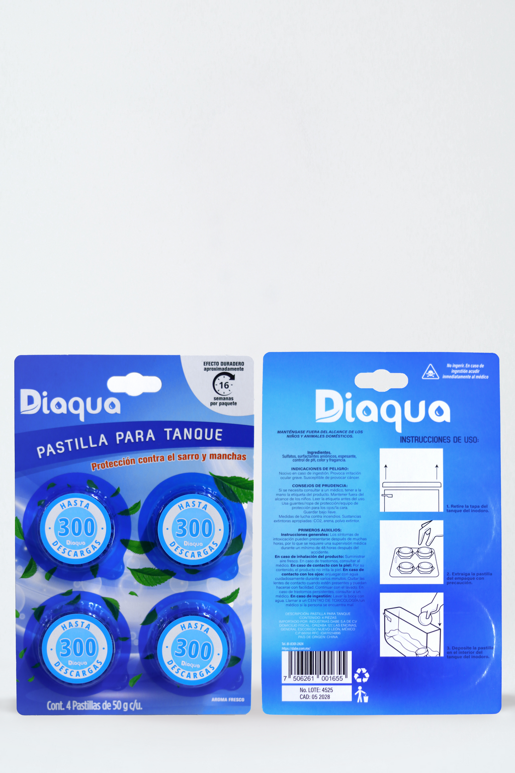 Para Tanque Blíster de 4