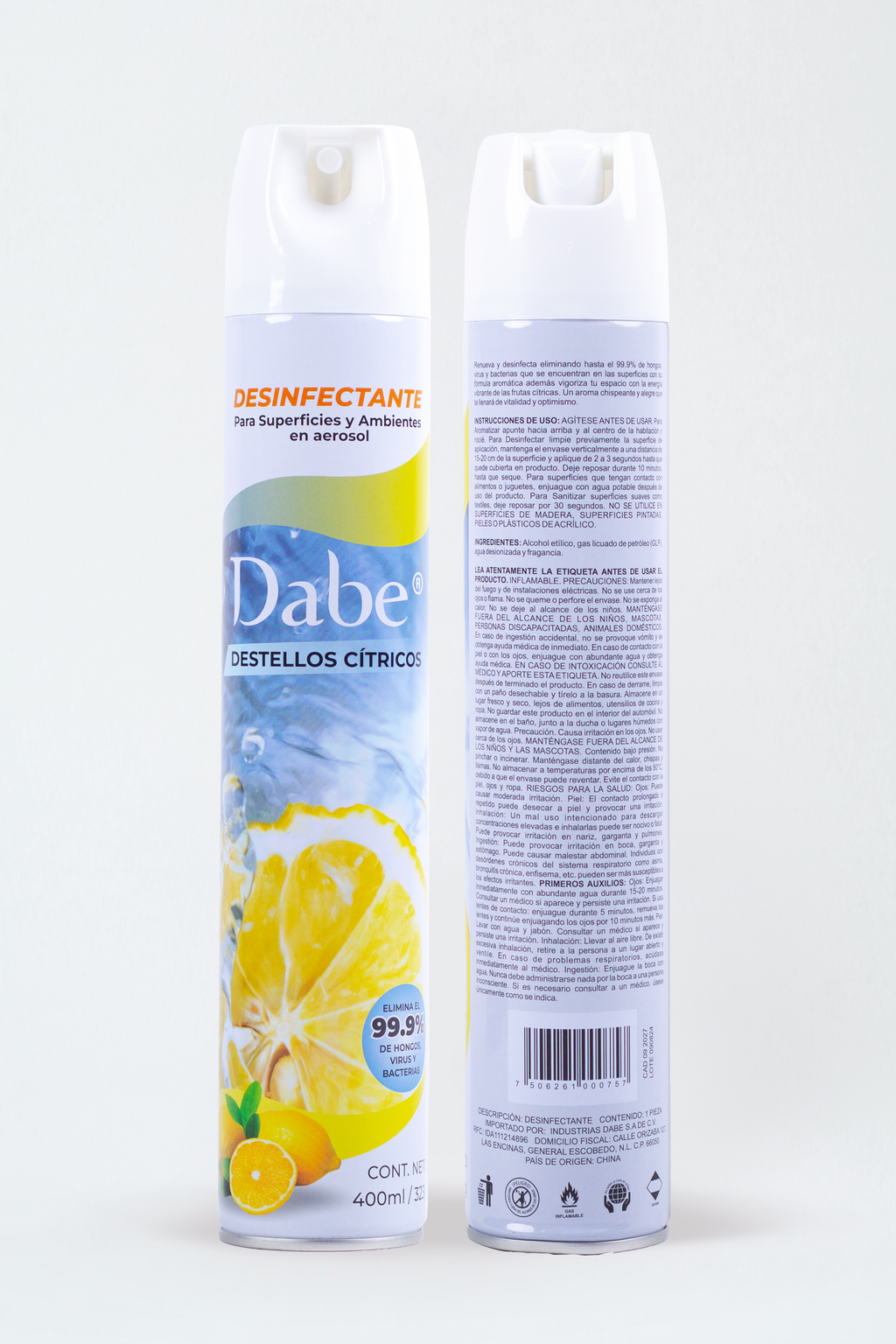 Destellos Cítricos 400ml