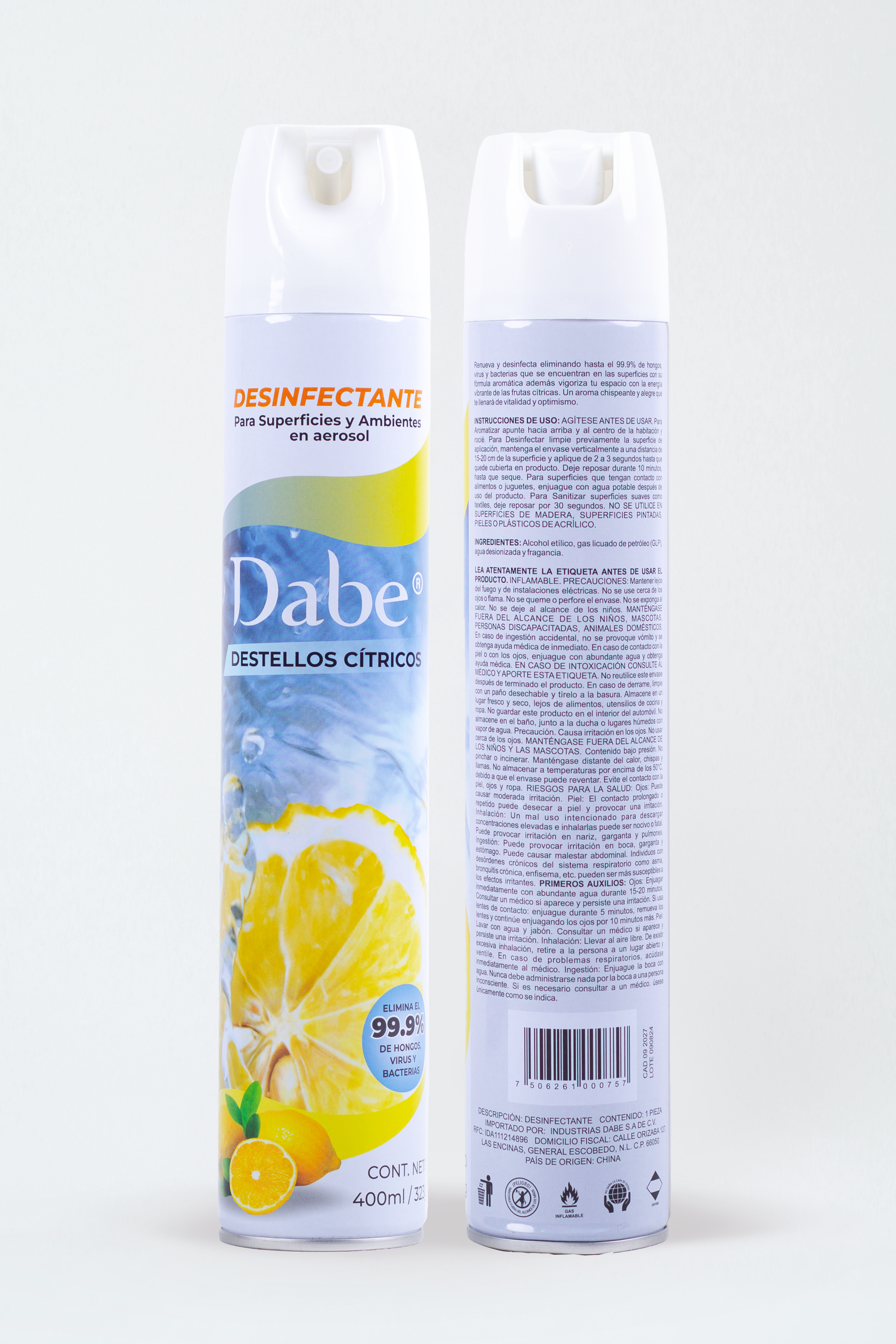 Destellos Cítricos 400ml