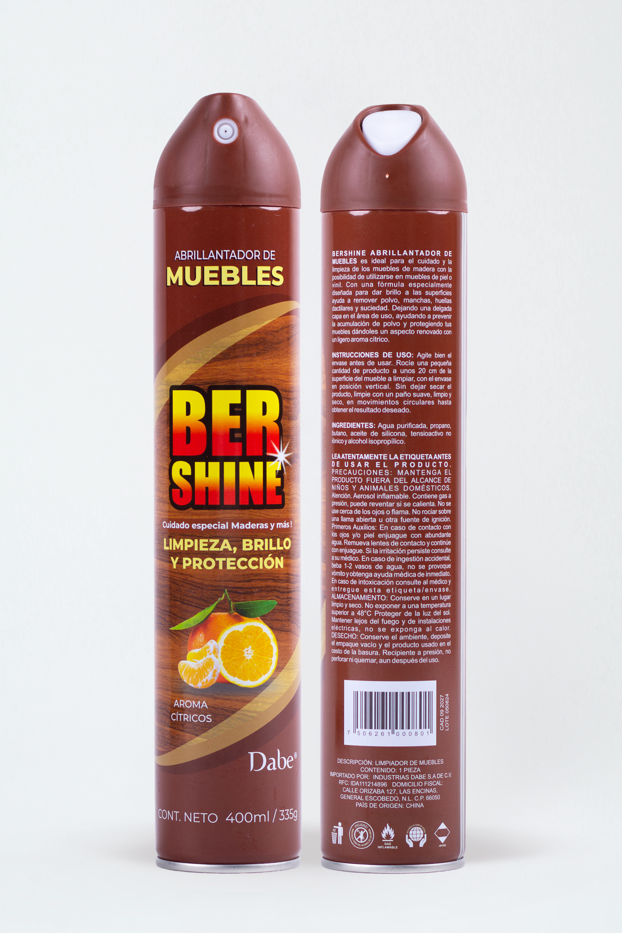 Abrillantador de Muebles 400ml