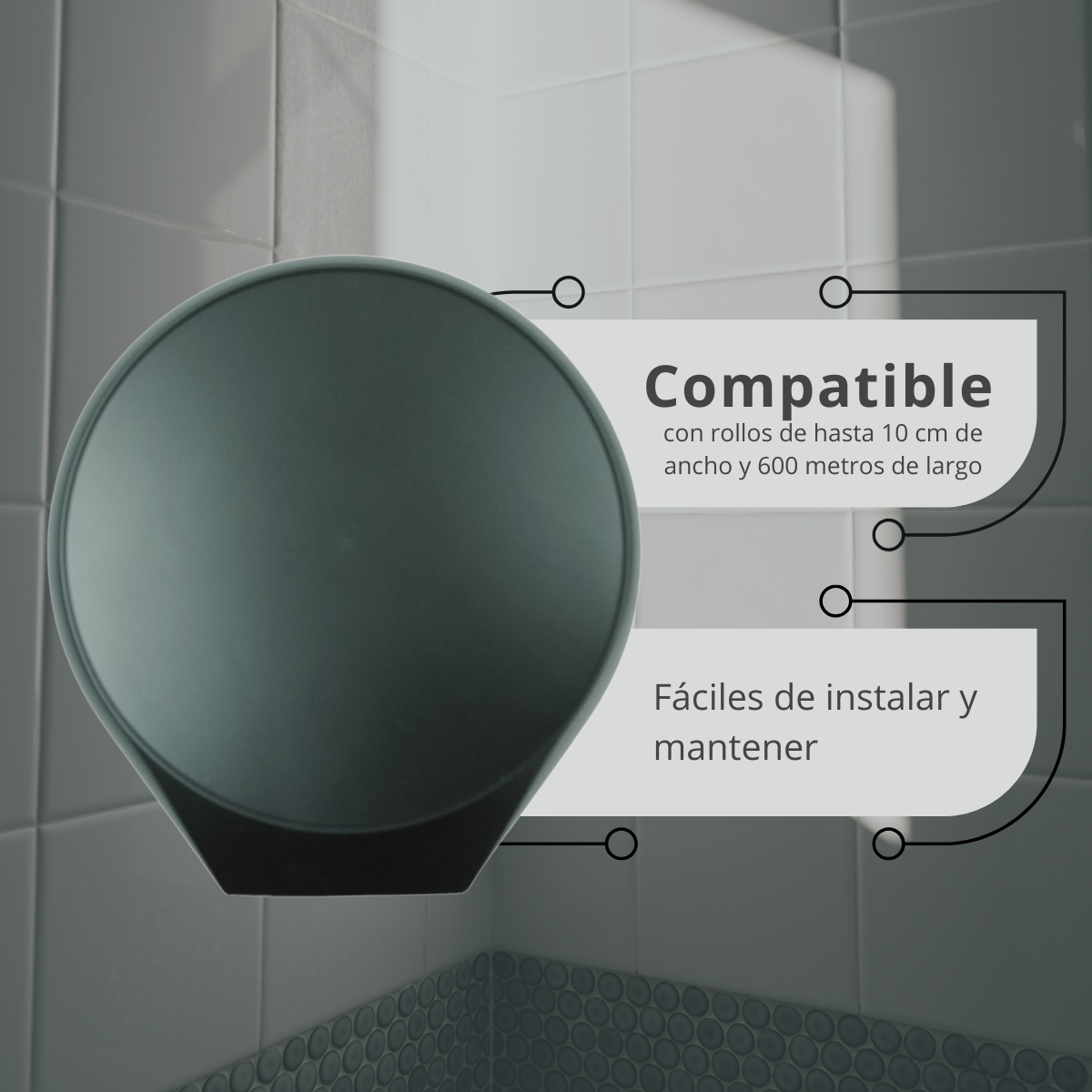 Despachador Jumbo De Papel Higiénico