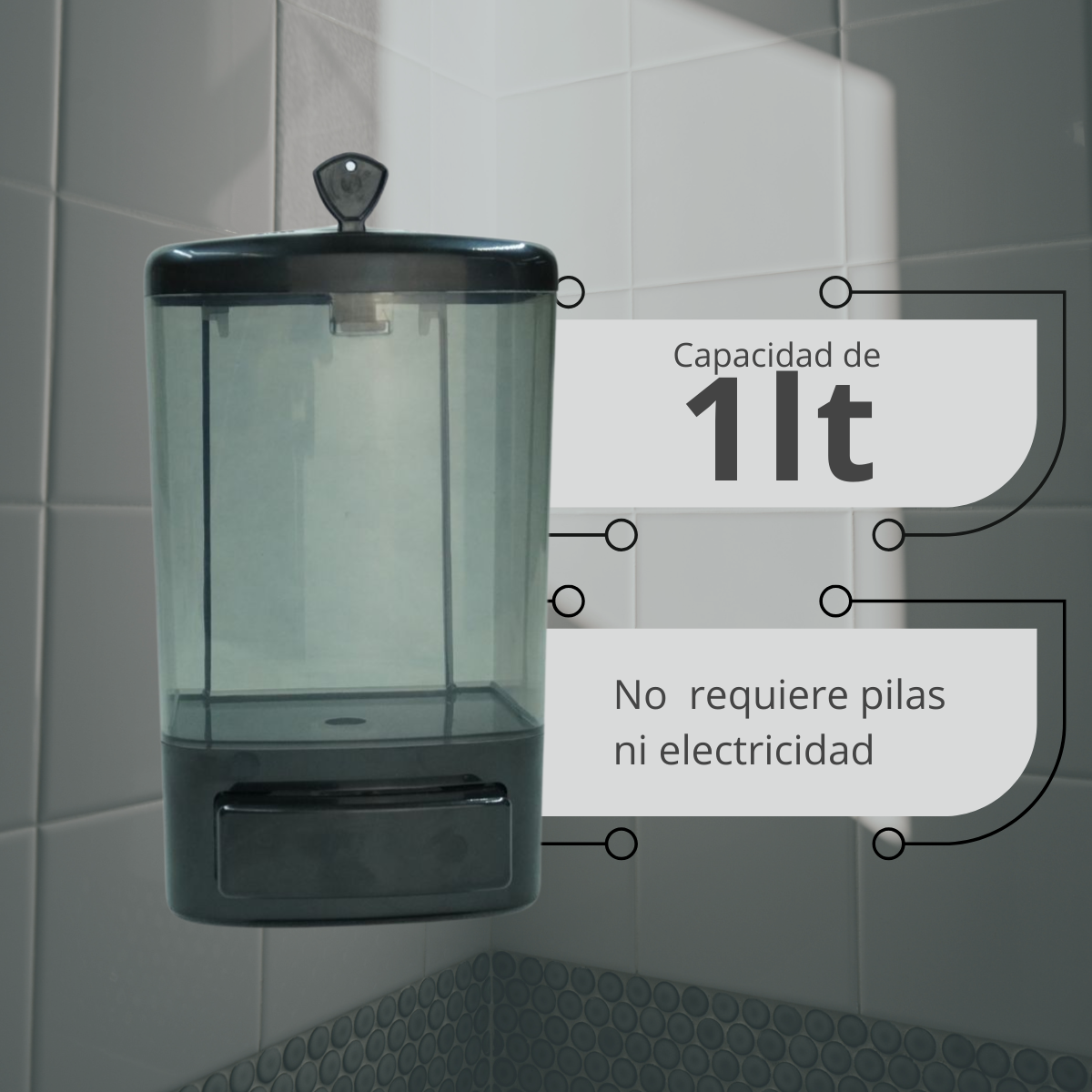 Dispensador de Jabón liquido