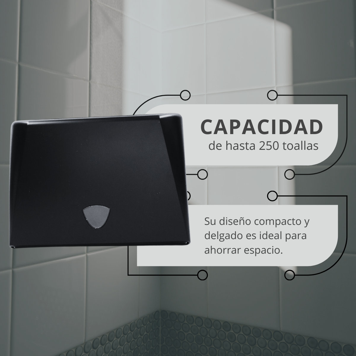 Despachador Toalla Interdoblada Corto