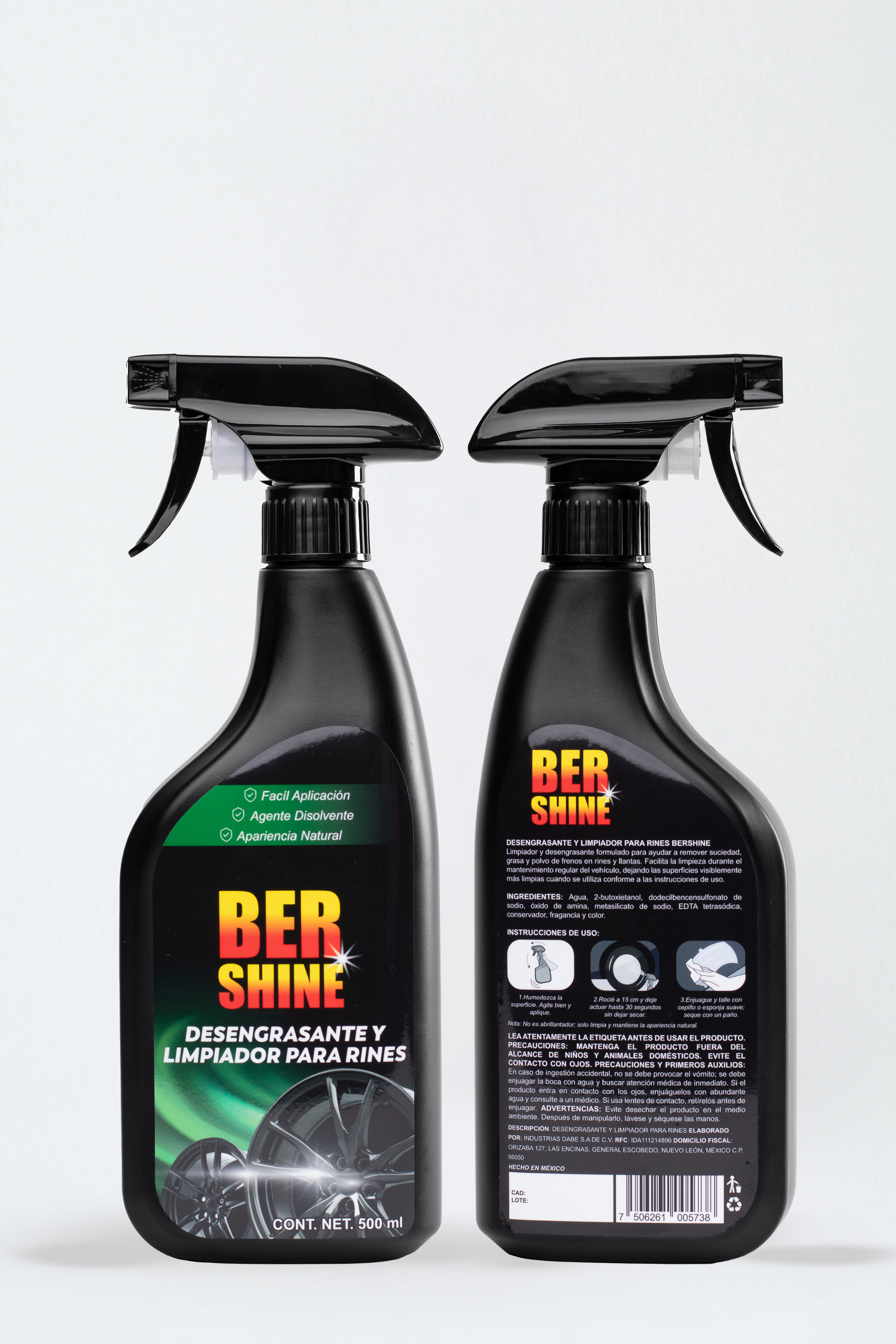 Desengrasante y Limpiador para Rines 500 ml
