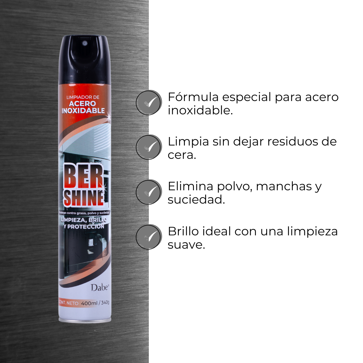 Limpiador de Acero Inoxidable