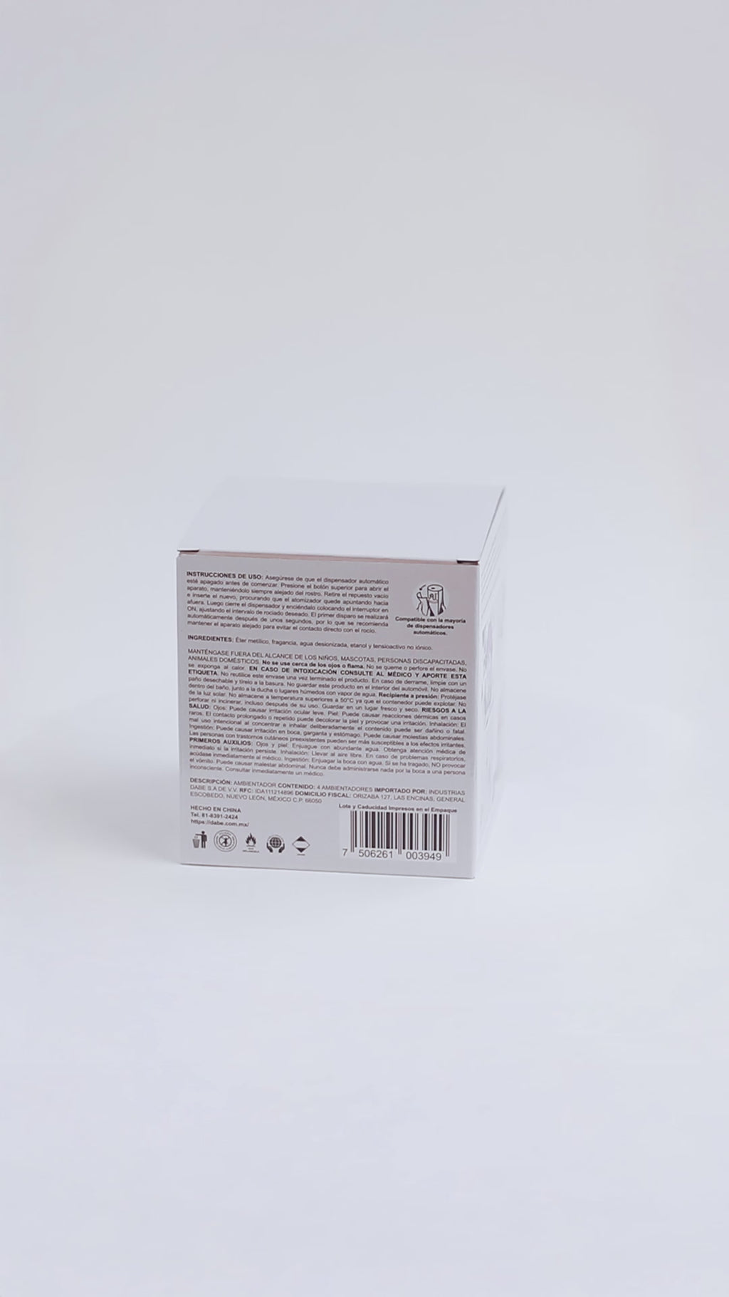 Aromatizantes de Ambiente en Aerosol 4 en 1
