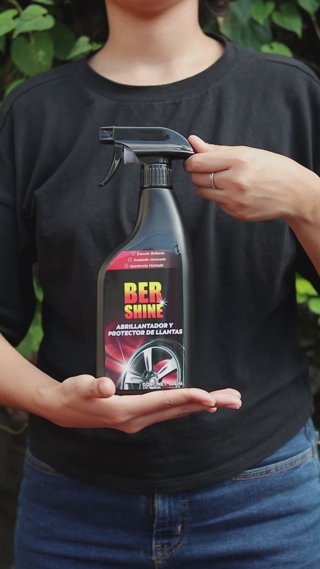 Abrillantador y Protector de Llantas 500ml